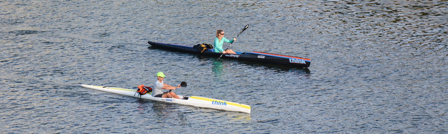 Rowing on Tennessee River Slider