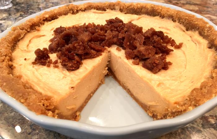 Peanut butter pie