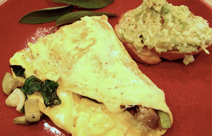 veggie omelette