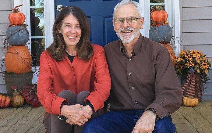 Nancy and Wallace enjoying a beautiful Fall day.