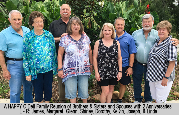 O'Dell Family Reunion at St Francis Cottage