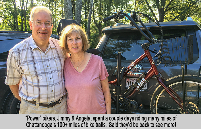 Jimmy and Angela at St Francis Cottage