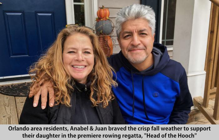 Anabel and Juan visit St Francis Cottage